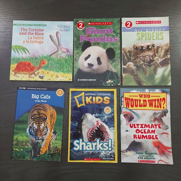 Reading Books Magazines Set of 10 Kids Boys Girls Adventure Nature Fiction - Picture 2 of 5